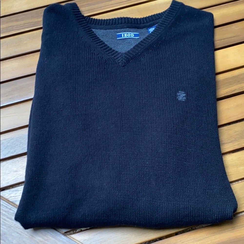 NWOT Men’s IZOD Premium Essentials V-Neck Sweater - Picture 3 of 7